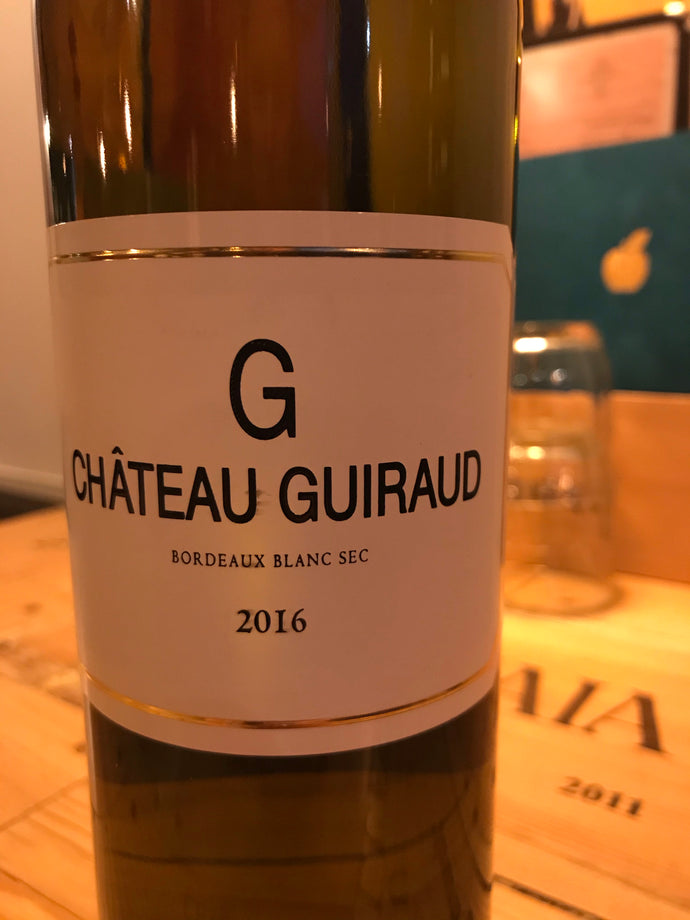 G de Guiraud Bordeaux Blanc 2016, France