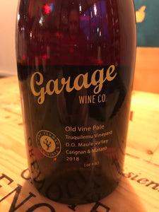 Garage Wine Co "Old Vine Pale" Lot # 83 2018, Chile