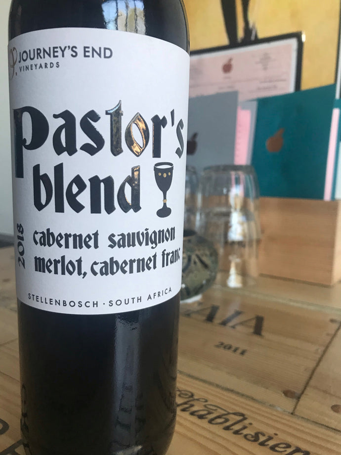 Journey's End The Pastors Blend Cabernet Merlot 2017, South Africa