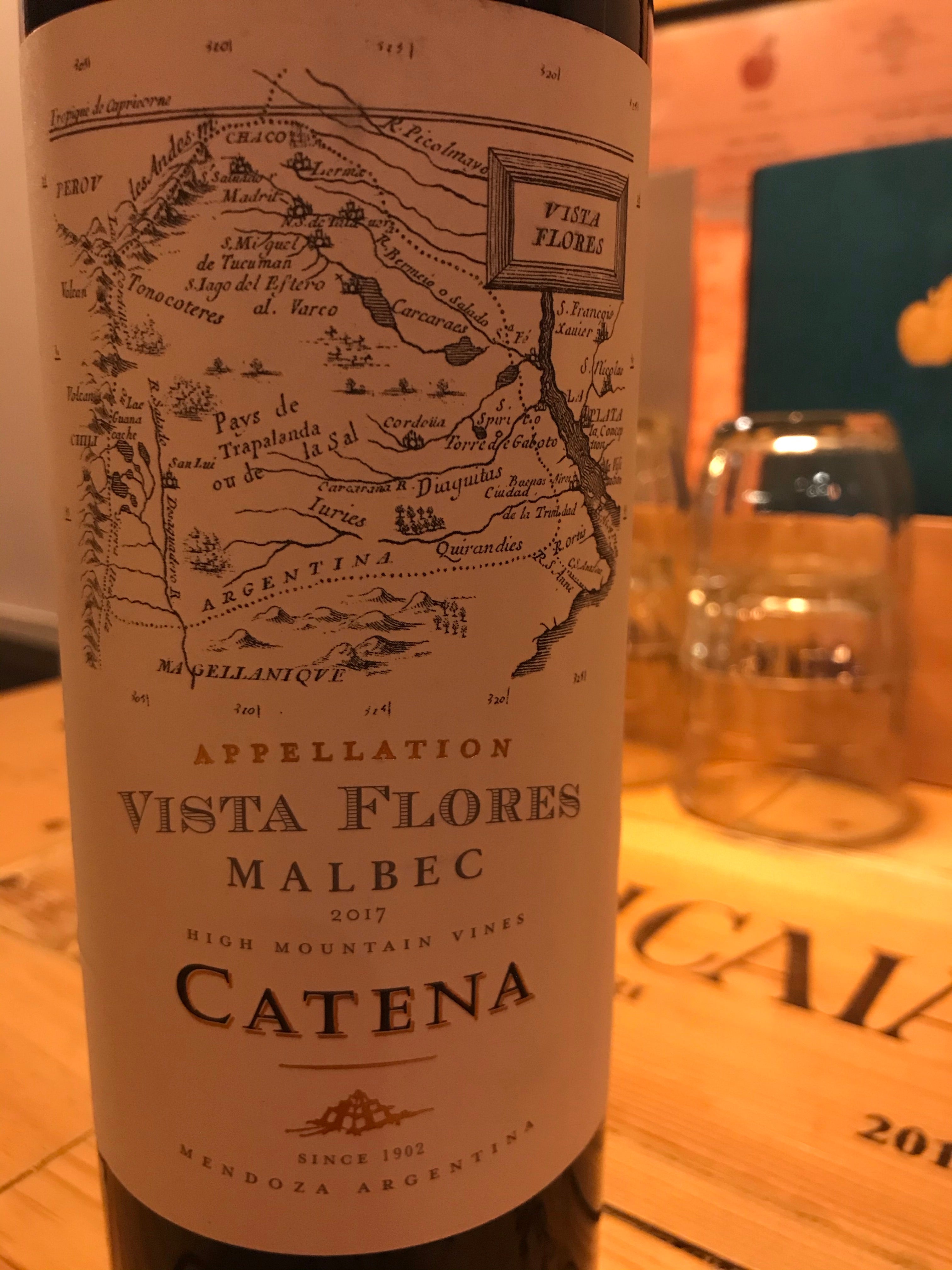 Catena Vista Flores Malbec 2017 Argentina AppleYard Wine Shop